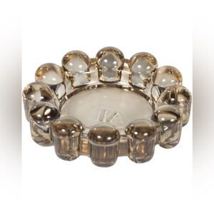 Alice Lane Bubble Candle Dish, Smoke – NEW